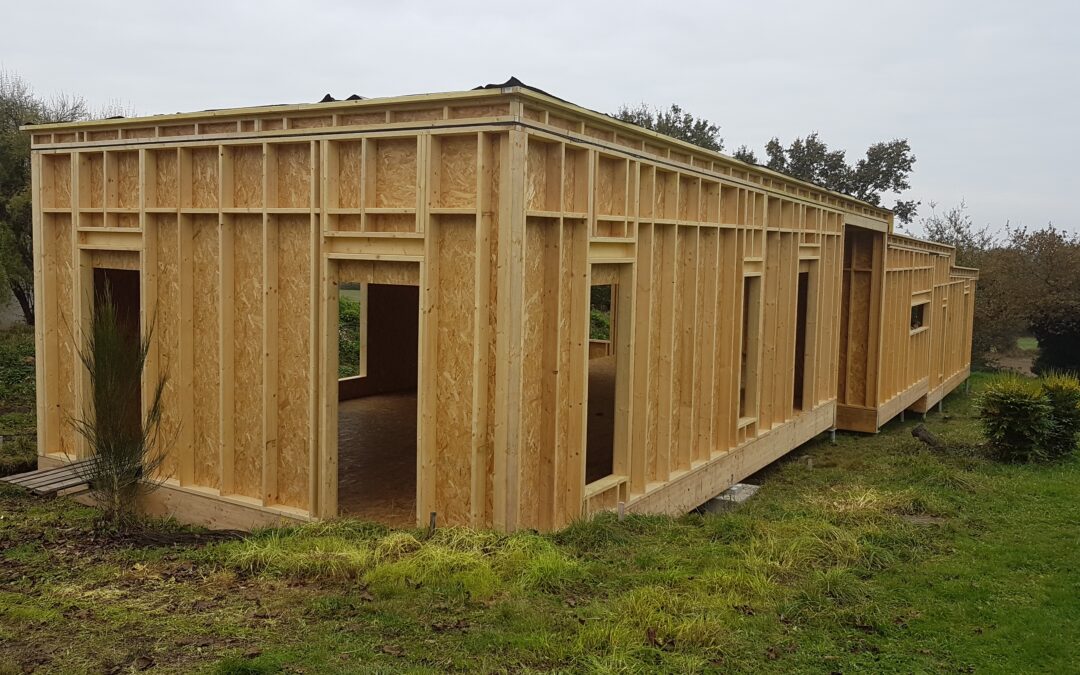 Maison ossature bois de 170m² dans le Morbihan