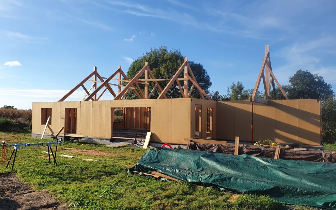 Maison ossature bois de 140 m² dans les Pyrénées-Atlantiques